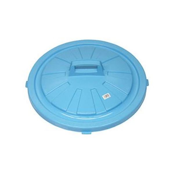 （まとめ）TRUSCO エコペール丸型90L用フタ RBK-90F 1個（本体別売）(×5セット)