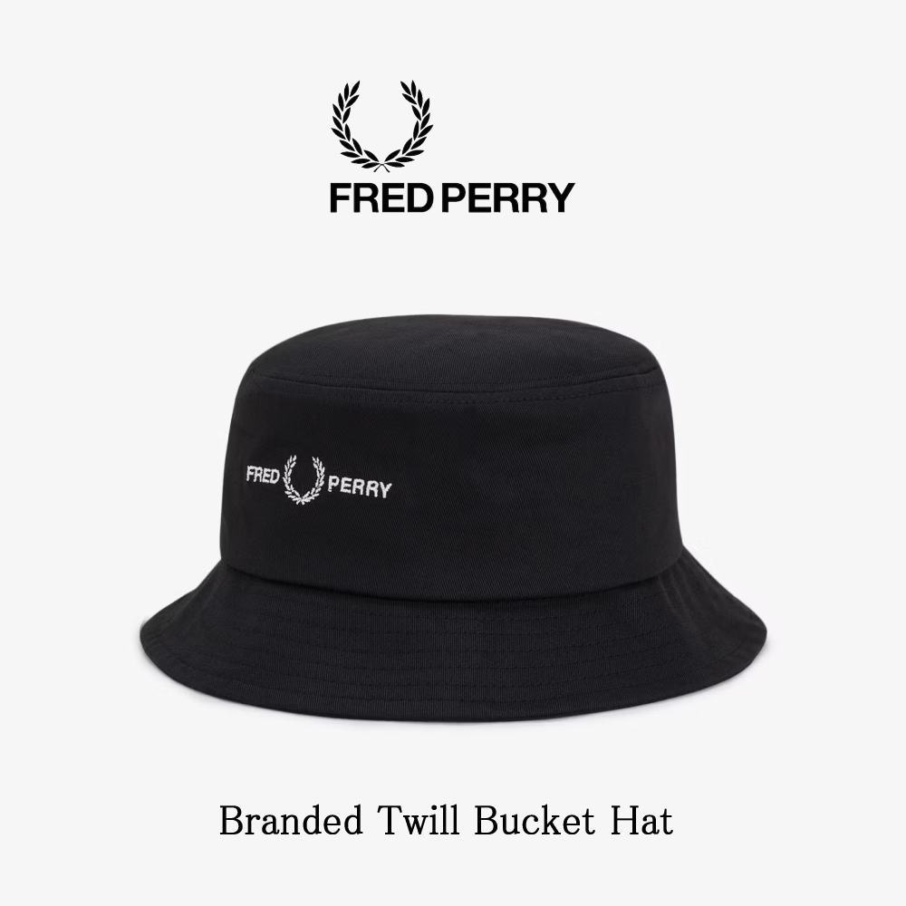 帽子 ブランド ツイル バケットハット Branded Twill Bucket Hat HW9666 102