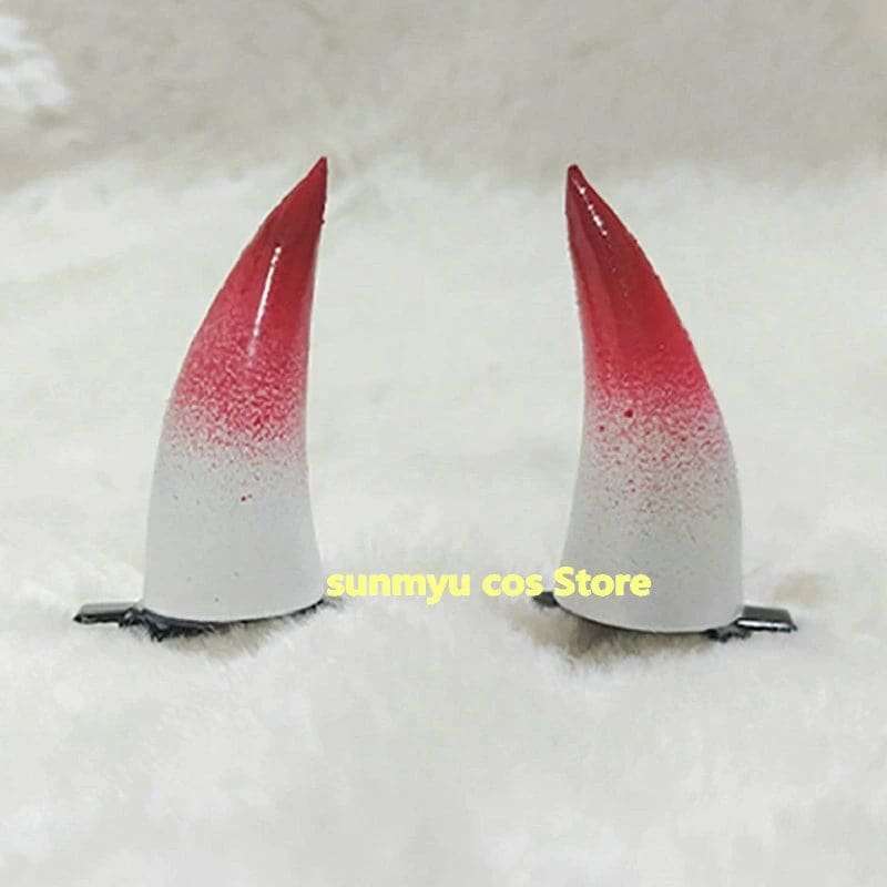 アズールレーン 酒匂 髪飾り　ヘアピン　角　コスプレ道具