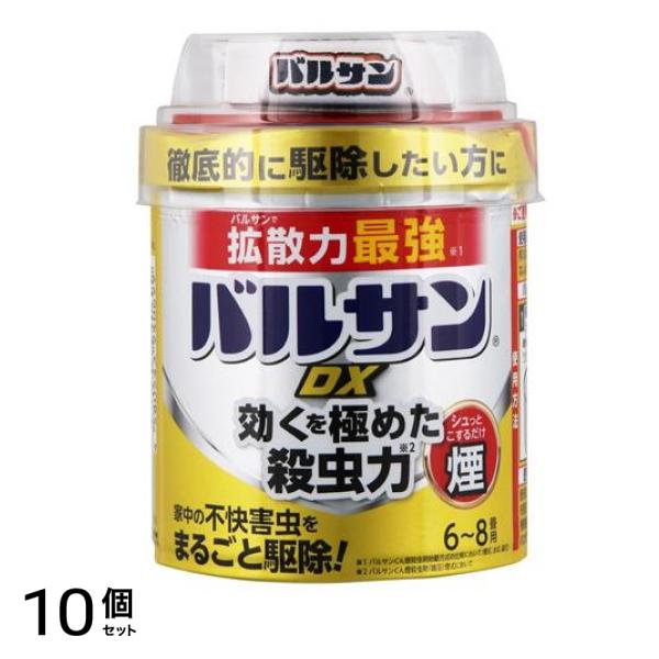 DX 煙タイプ 6～8畳用 くん煙殺虫剤 20g× 1個入 10個セット