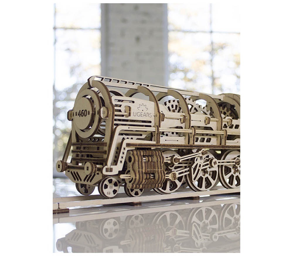 [海外直送] Ugears 蒸気機関車 SL エスエル UGS204932 DIY ウッドトイ woodtoy 3D 木材 パズル おもちゃ 11,400円