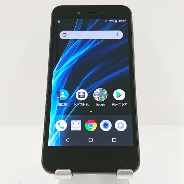 AQUOS sense basic 702SH SoftBank ブラック 送料無料 本体 c09198 【中古】