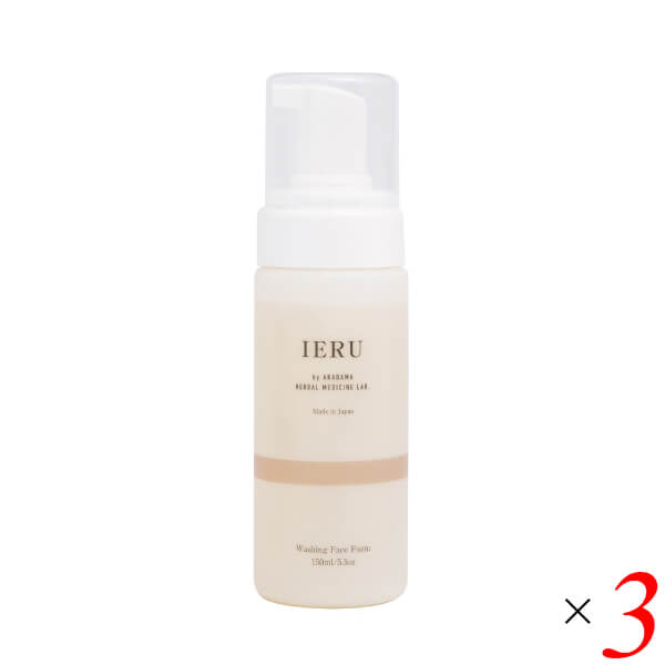 イエル IERU ウォッシング フェイスフォーム 150ml 3本セット