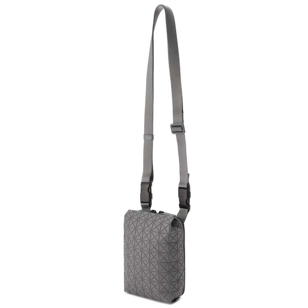 バオバオ BAO BAO ISSEY MIYAKE 【KURO SERIES】 【BEETLE ONE-TONE】 クロスボディ ショルダーバッグ グレー BB AG741 12