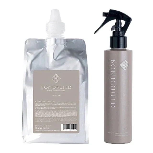 [国内正規品]オレンジコスメ ボンドビルド プレックスシャンプー ＋ ミストセット リフィル 1000ml/200ml Orange Cosme シャンプー