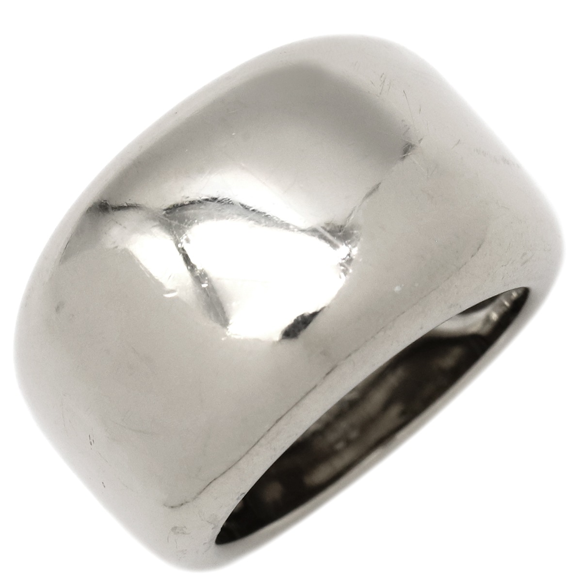 カルティエ Cartier リング 指輪 ヌーベルバーグ K18WG ホワイトゴールド #50(JP10) 750 18K 10号【中古】