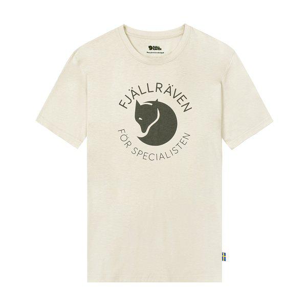 男性フォックス半袖Tシャツ 登山 アウトドア ホワイト 87052-113