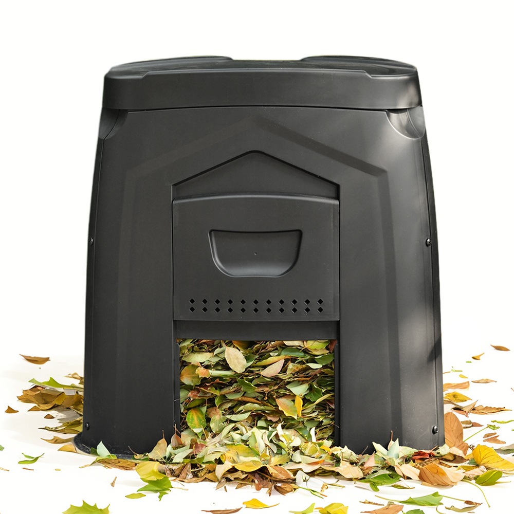 【国内へ発送&送·料·無·料】82コンポスト屋外 250L 大型 家庭用 大容量 堆肥製造器 家庭菜園 堆肥コンポスター　有機肥料 園芸シート付 家庭菜園 おしゃれ 生ごみ処理 落ち葉処理