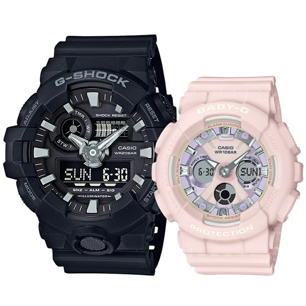 CASIO G-SHOCK BABY-G ペアウォッチ Gショック おしゃれ ファッション カジュアル 彼氏 彼女 かっこいい かわいい ジーショック ベビージー メンズ レディース 腕時計