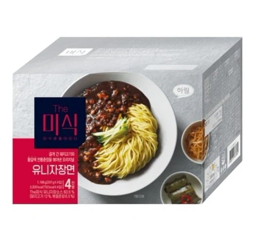 ザミシク ユニジャジャン麺 297g, 4個