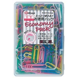（まとめ）ミツヤ カラーゼム 大 28mm 7色アソート TY-25 1箱（約360本） [x10]