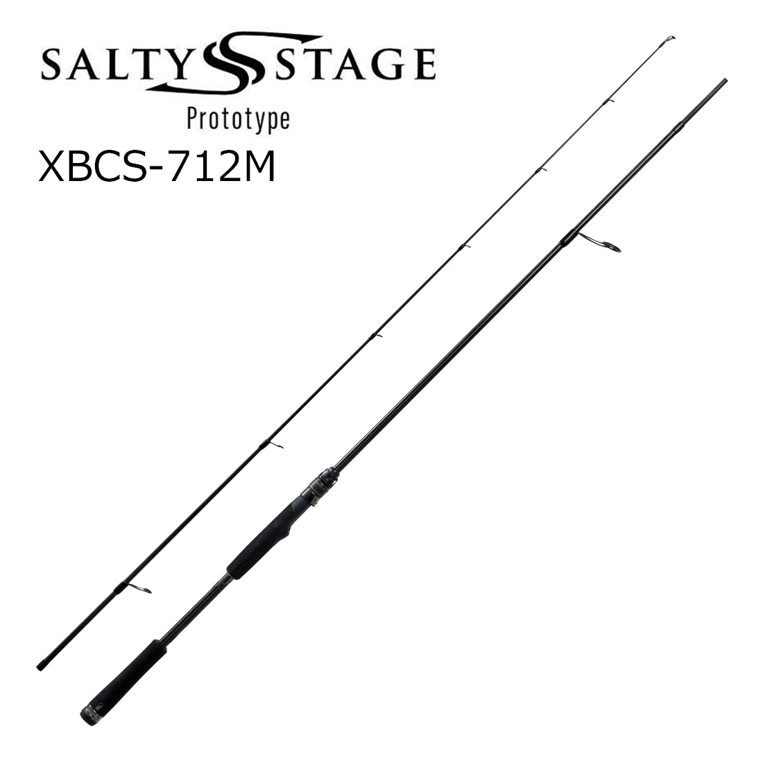 アブガルシア XBCS-712M ソルティーステージ プロトタイプ ボートキャスティング XBCS-712M 7.1ft 2ピース スピニング 1633340ABU