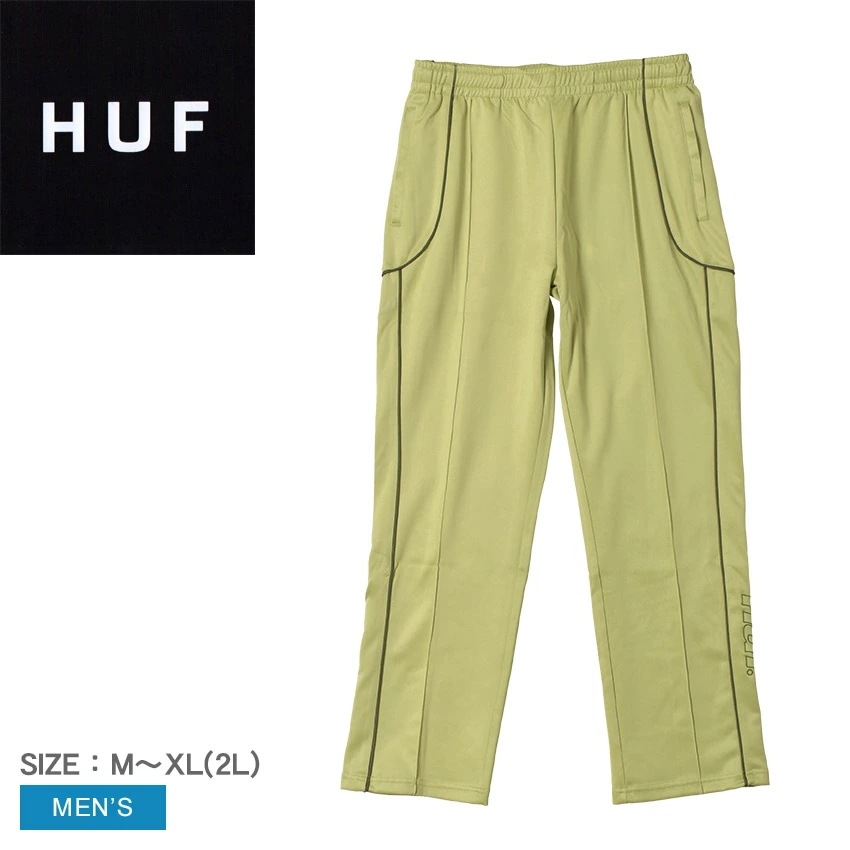 WIREFRAME TRACK PANT PT00334 メンズ ボトムス 長ズボン ロングパンツ ウエストゴム ポケット ラインパンツ ロゴ ストリート シンプル カジュアル