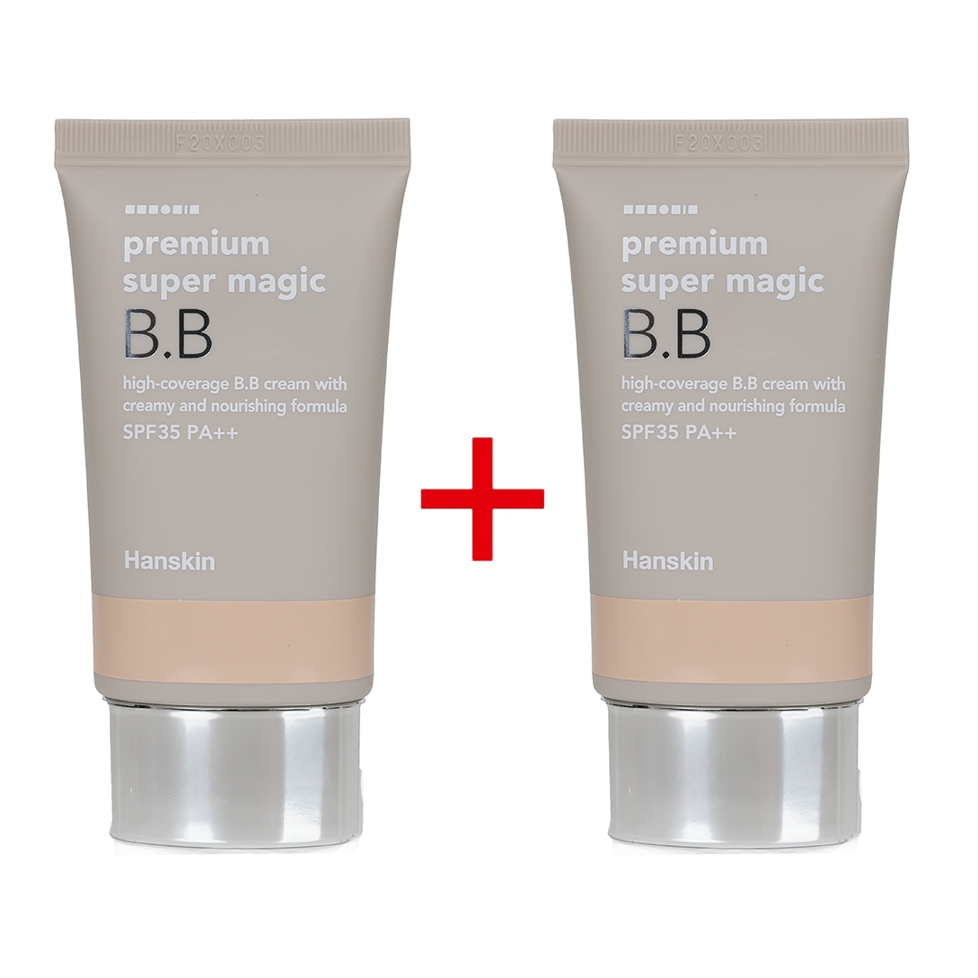 [ 1+1 ] プレミアムスーパーマジックBBクリーム 45g　/　2個入り