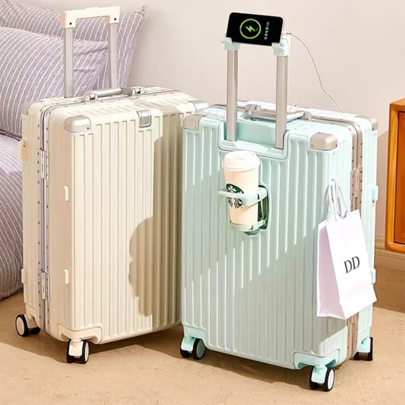 Hot!!!SNS話題 スーツケース 韓国ファッション 可愛い キャリーケース 旅行バッグ 軽量 万向輪 旅行 スーツケース 男女兼用