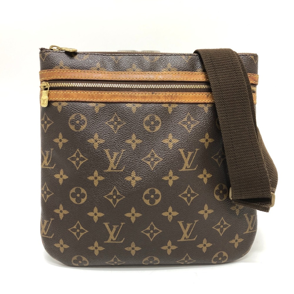 ショルダーバッグ M40044 ポシェット ボスフォール モノグラム 肩掛け 斜め掛け モノグラムキャンバス ブラウン