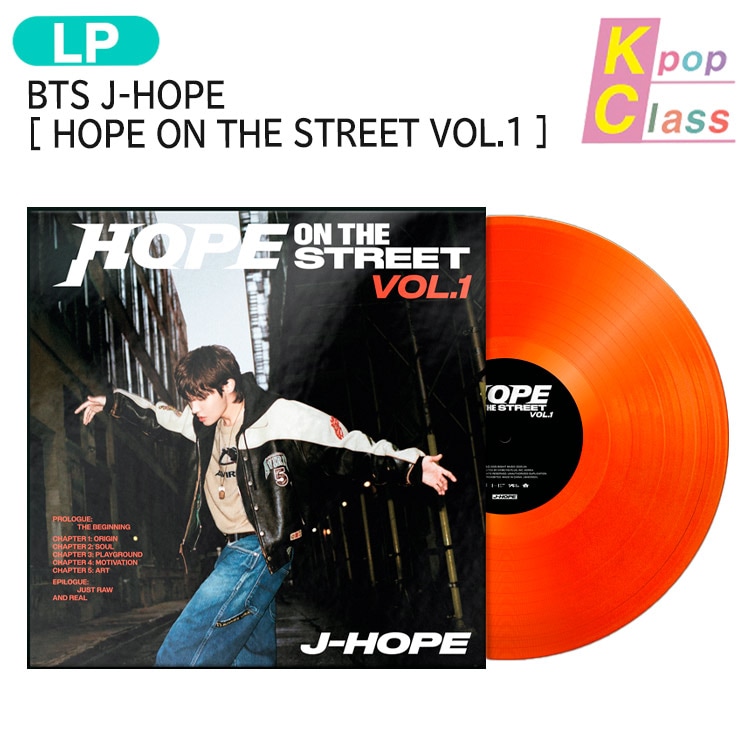 国内発送 [当店限定特典付] BTS J-HOPE [ HOPE ON THE STREET VOL.1 ] LP 1st Album / 1次予約 6,125円