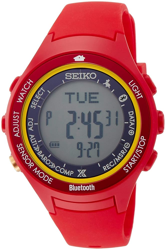 [セイコーウォッチ] プロスペックス Alpinist デジタル SBEK005 レッド