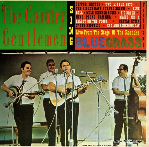 【レコード】THE COUNTRY GENTLEMAN live from the stage of the roanoke bluegrass festival ZLP-101
