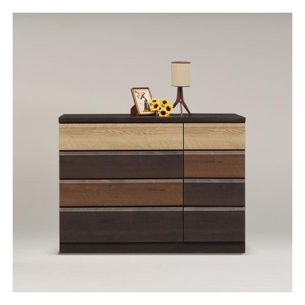 120-4段ローチェスト/　収納4段整理たんす　4段整理ダンス　衣替え　完成品