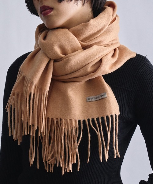 [最安値挑戦]ストール 「SETUP7」ウール無地ストール 手洗い可　CLIR レディース メンズ 8,237円