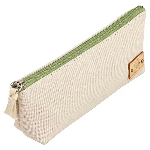 （まとめ買い）ソフトペンケース キーロ ポーチタイプ 若葉色 グリーン PCK221-19-SU [x3]