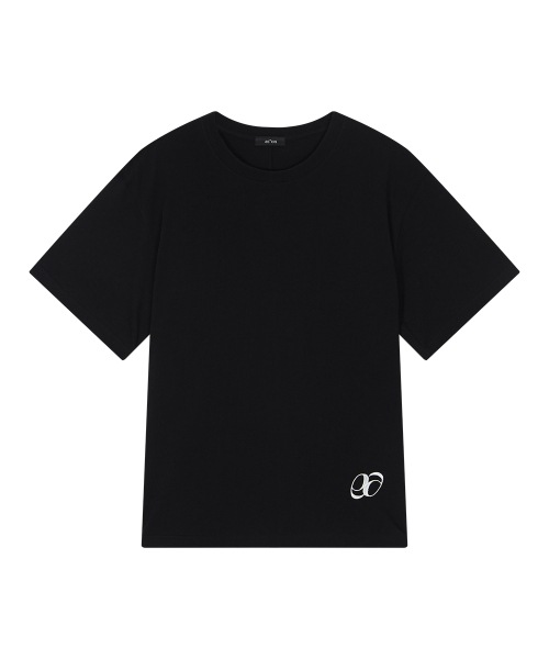 【AS"ON】 STANDARD BOXY TEE / BLACK 正規品