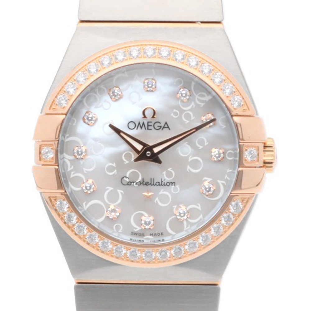 オメガ コンステレーション 腕時計 ステンレススチール 12325276055009 クオーツ 1年保証 OMEGA 中古 美品