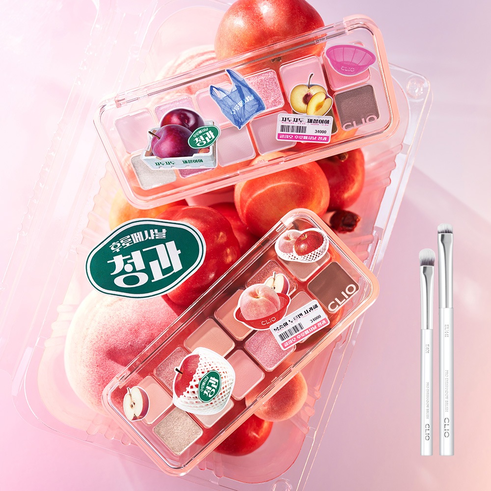 [NEW/フロペシャナル青果エディション]クリオプロアイパレットエア0.6gx12 [贈呈]専用ブラシセット