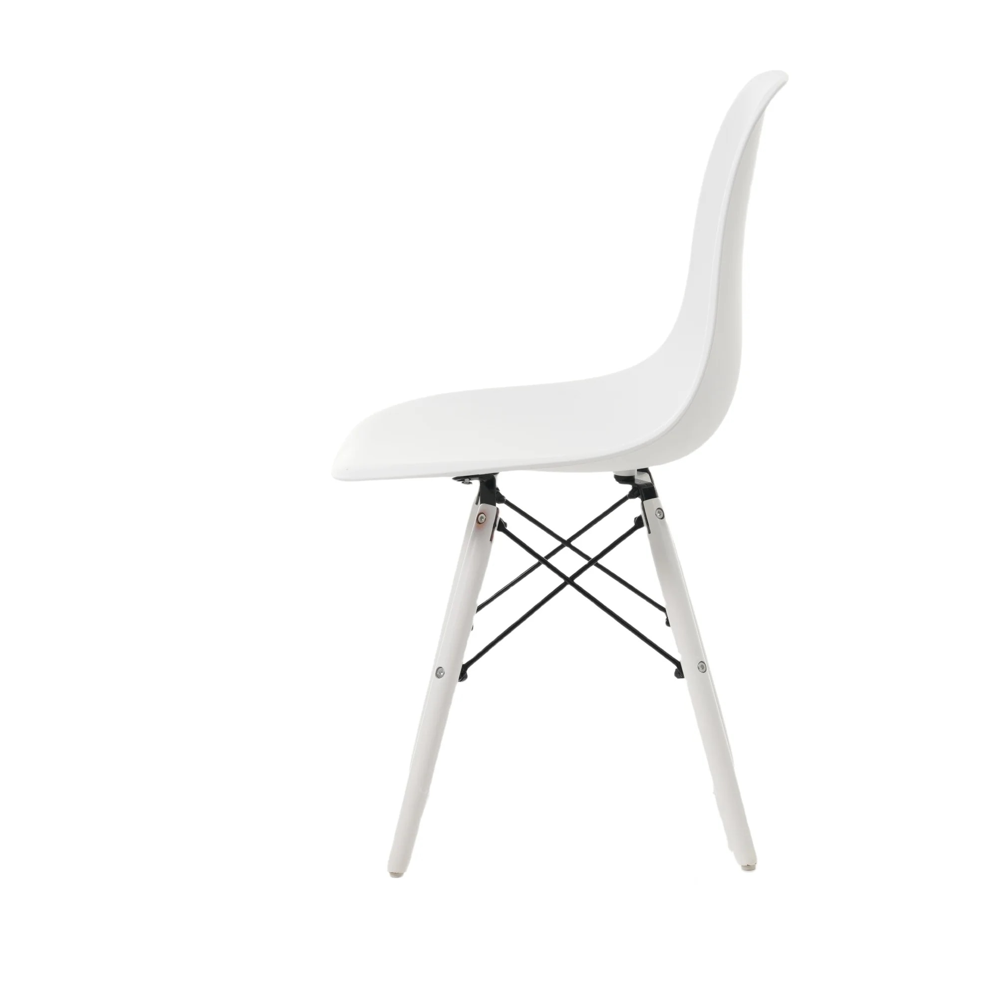 【国内発送.送.料.無.料！】【2脚セット】【ホワイト座面＆ホワイト脚】イームズチェア リプロダクト ダイニングチェアー ダイニングチェア DSW イームズチェア イームズ チェアー eames DS