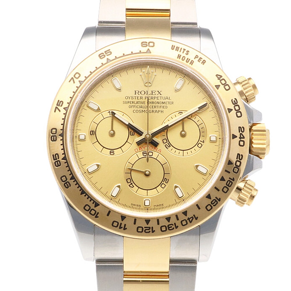 ロレックス デイトナ 腕時計 ステンレススチール 116503 自動巻き 1年保証 ROLEX 中古 美品