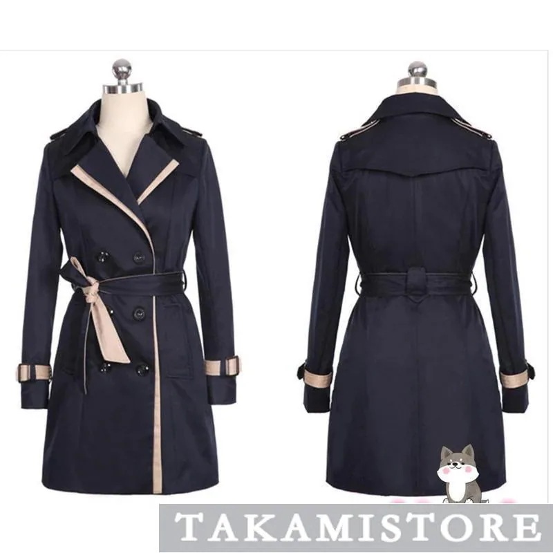 アウタートレンチコート春服 母 長袖 服 OL トレンチコート 卒業式 ミドル丈 UVカット 通勤 【制服標準装備】スプリングコート レディース ベルト付き カジュアル アウター