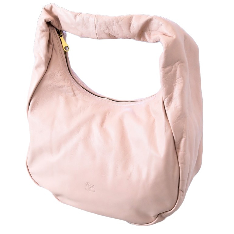 ショルダーバッグ バッグ レディース ナッパレザー ペールピンク ゴールド A2800 PN 969O