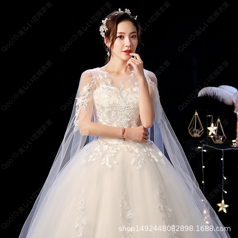 ウェディングドレス/フリルドレス/超美ライン写真撮影ドレス/結婚式披露宴フォマールドレス/カラードレス赤/演出司会キャスター-53