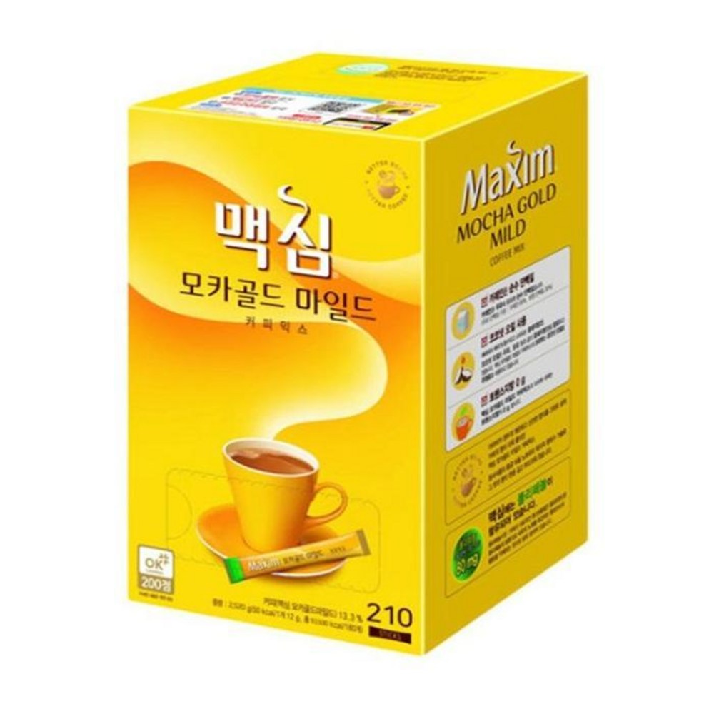 マキシム モカゴールド マイルド コーヒーミックス,12g×210個入り, 210T 1BOX