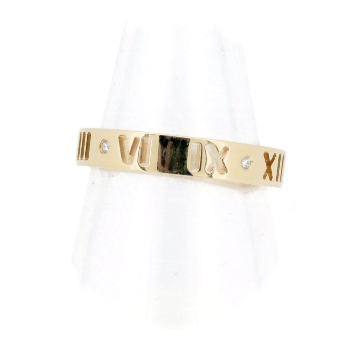 アトラス ダイヤモンド リング 指輪 9号 K18YG(18金 イエローゴールド) 質屋出品