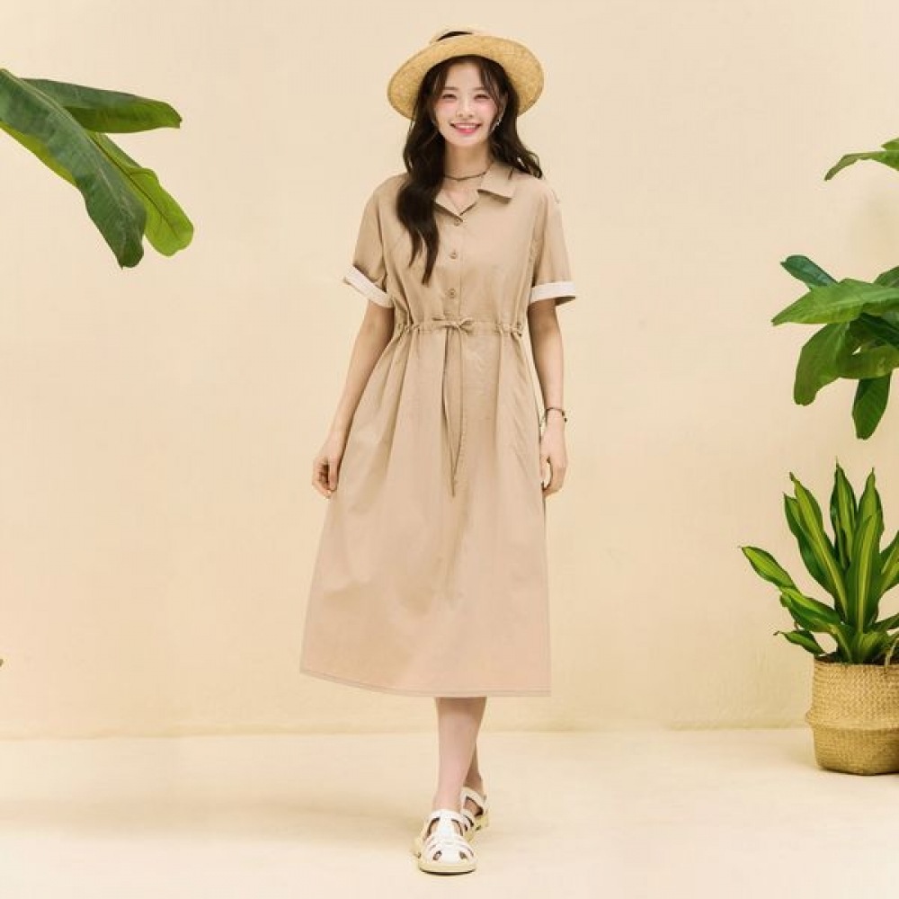 [チェースカルト] レディースオープンカラードレス-EBRG6177C0X