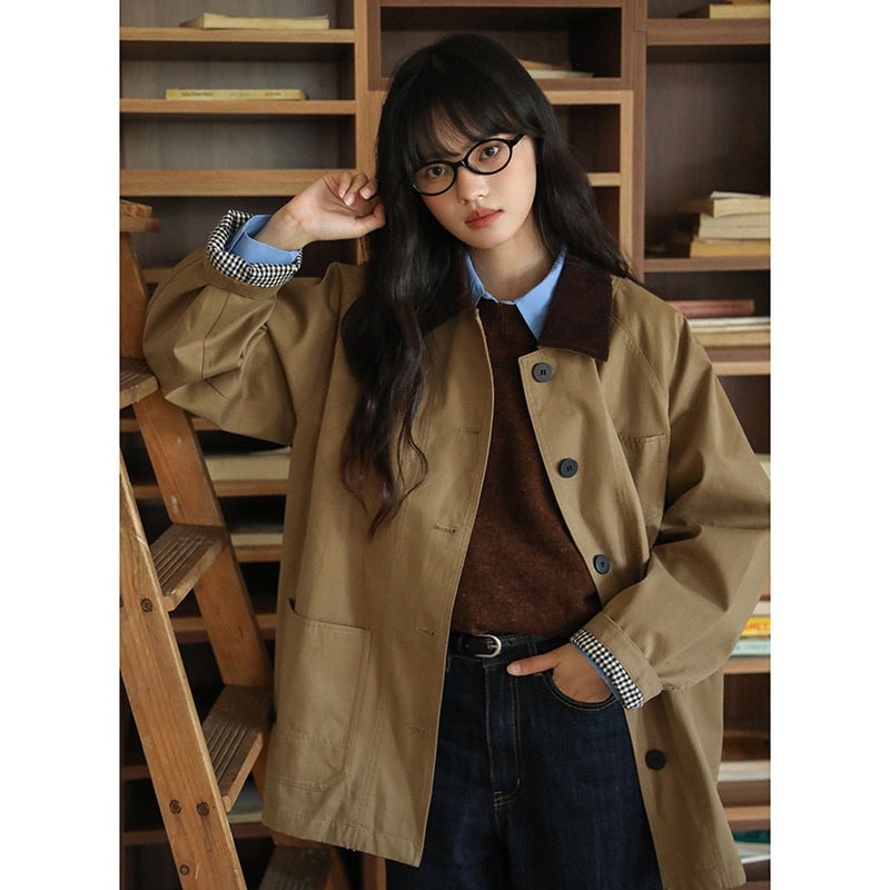 【急速出荷】送.料.無.料.poloカラーワークウェア 学院 中長期モデル コート レディー 秋までヘビロテ！