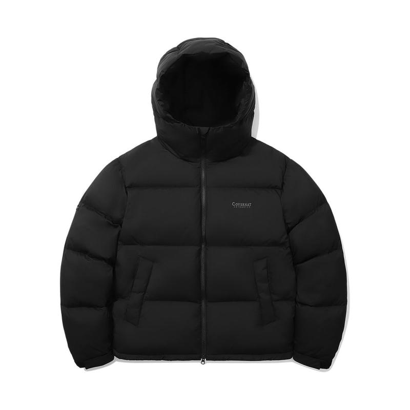 シビックオリジンフードショートパッファブラックCO2404DP03BK