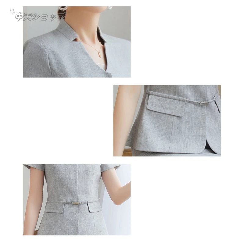 オールインワンセットアップセットアップビジネス 20代30代40代 パンツスーツ レディース ジャケット ビジネススーツ スカートスーツ