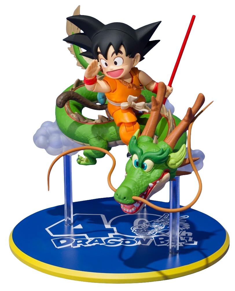 S.H.Figuarts 孫悟空＆龍-40周年記念Edition- PVC＆ABS製 約75mm 塗装済みフィギュア