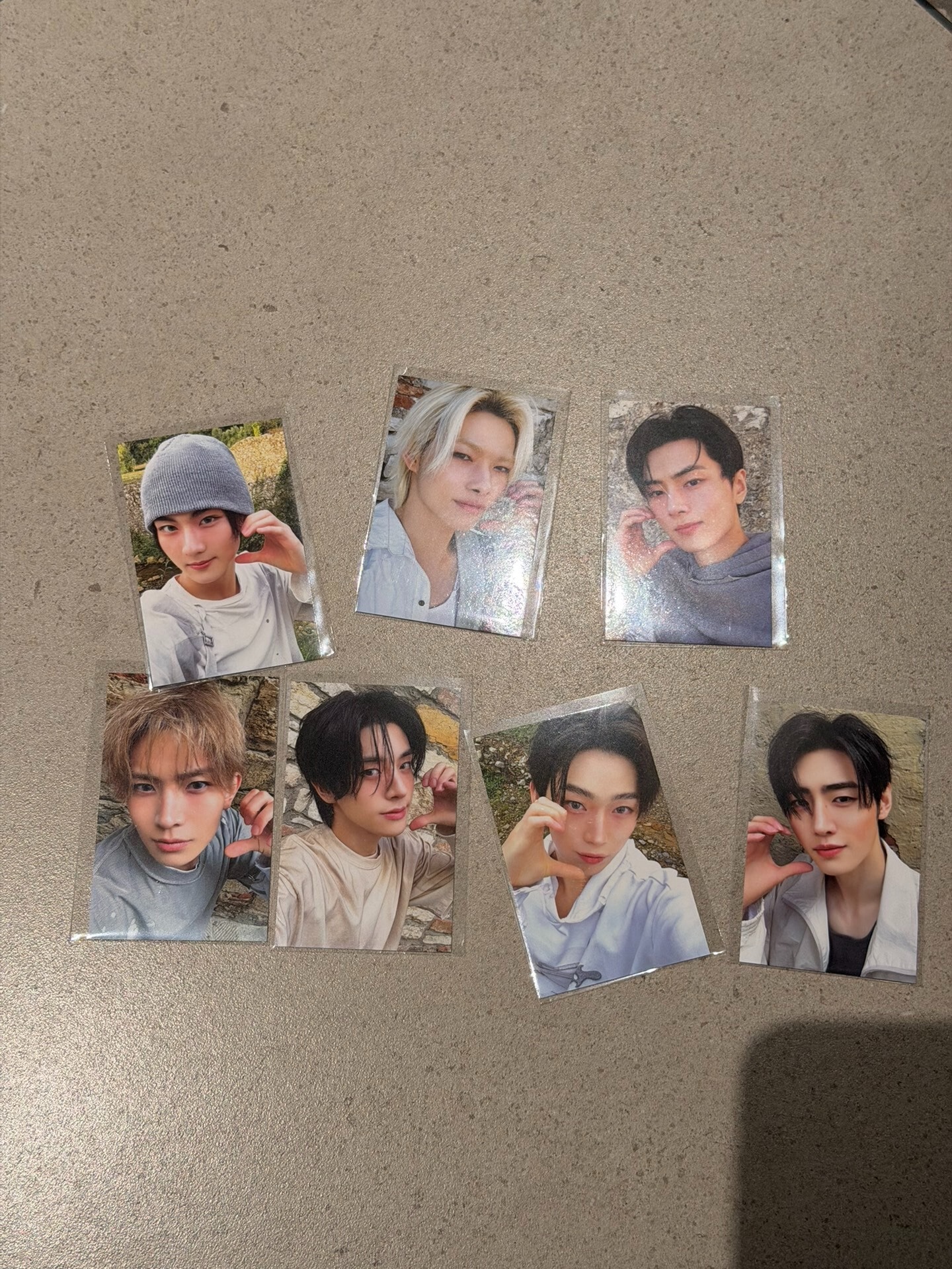 enhypen カンナム 新世界 オフライン ポップアップ トレカ 公式 特典 7枚セット