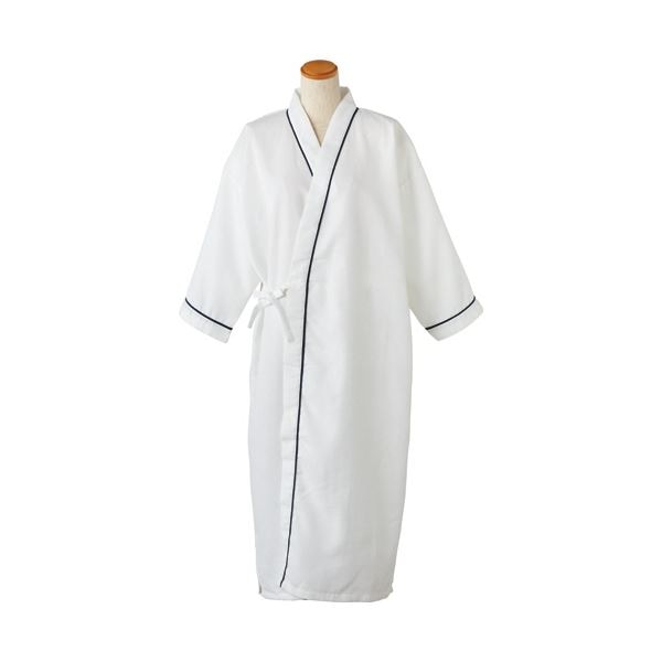 （まとめ） オーミケンシ ワッフルガウン1着 3セット