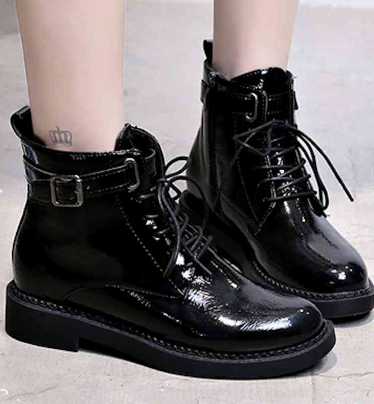 ブーツ レディース ロング 4E フロント 暖かい 春 歩きやすい きれいめ ローヒール 防水 おしゃれ 雨 シューズ レースアップ ミドル丈 秋 滑らない スニーカー 兼用 冬 ヒール 厚底 夏 防