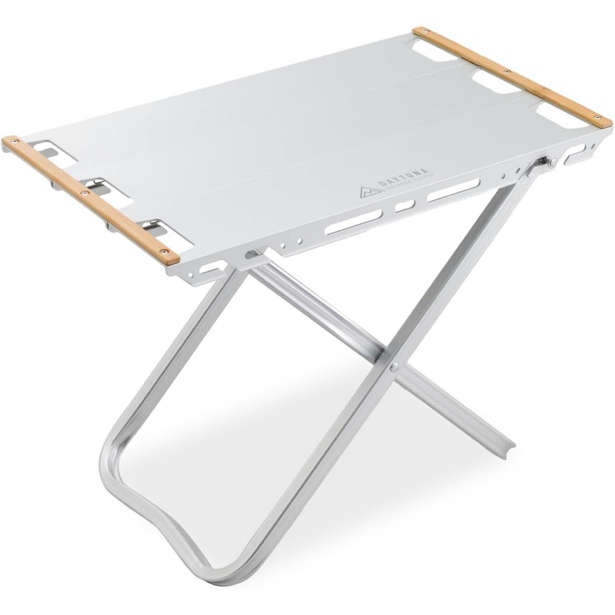 デイトナ Daytona フラットアルミテーブル 250 29774 シルバー 連結可能 キャンプ バイク テーブル アウトドア