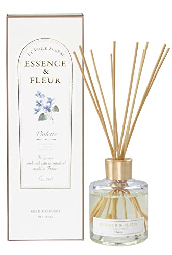 アートラボ Le Voile Floral (ル・ヴォワル・フローラル) リードディフューザー VIOLETTE 180ml リ―ドスティック付き ルームフレグランス ルームディフューザー
