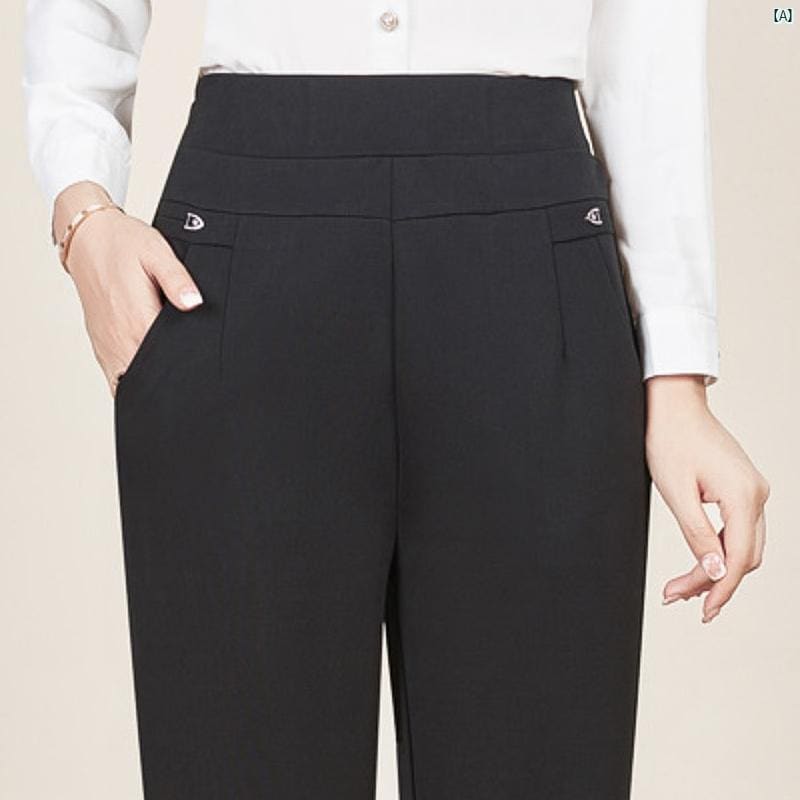 レディース ファッション おしゃれ 春夏 秋　冬 大人 上品 高級 マダム プレゼント 敬老日　おばあちゃん パンツ 春秋　冬 ベルベット ズボン ハイウエスト ストレート レッグ