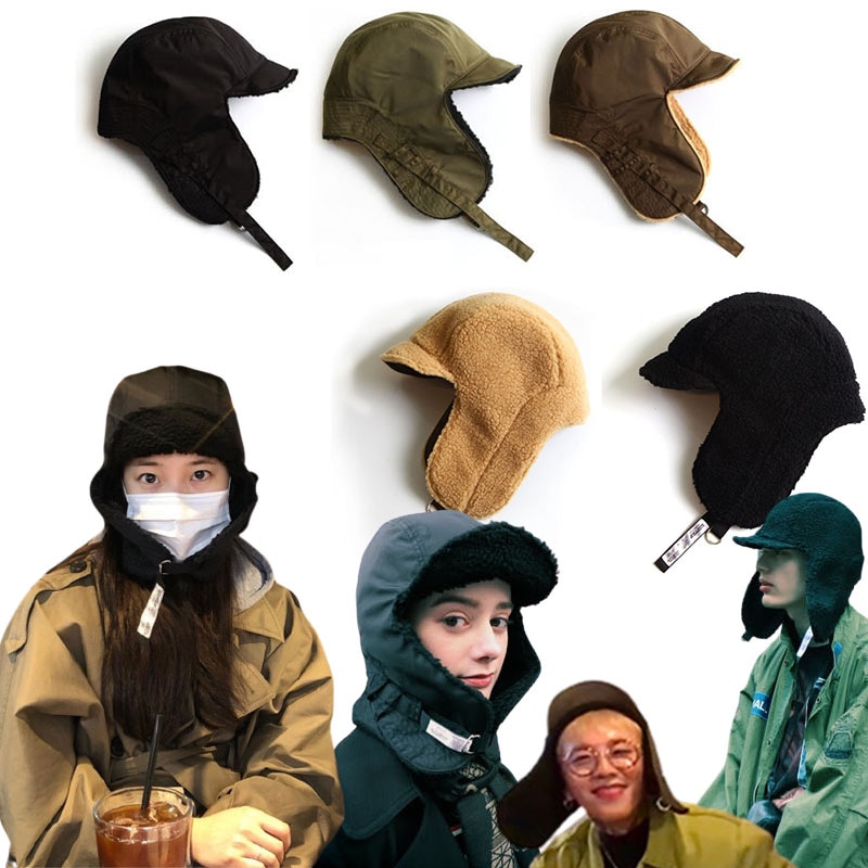 SLEEPY 正規品 [SUZY着用] F/W REVERSIBLE SATIN TROOPER HAT リバーシブルサテントルーパーハット