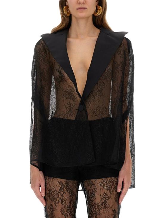 NINA RICCI Women Coats 25ACMA021PA0492 U9000 Black