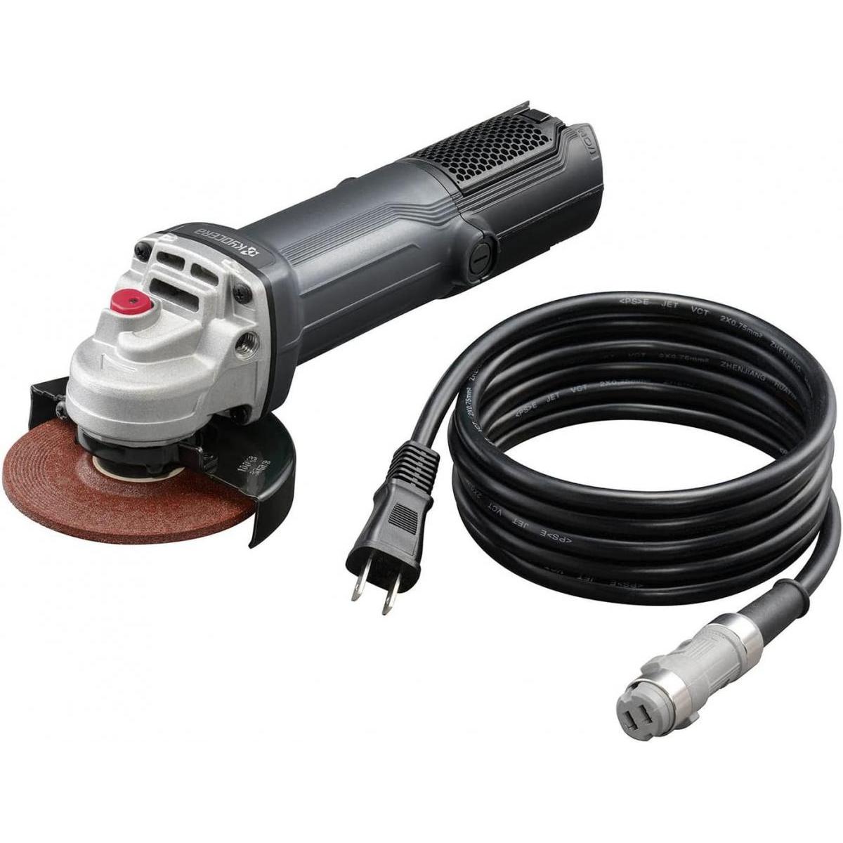 京セラ 旧リョービ ディスクグラインダー 脱着式コード付き RG1062 φ56mm 最大出力1100W